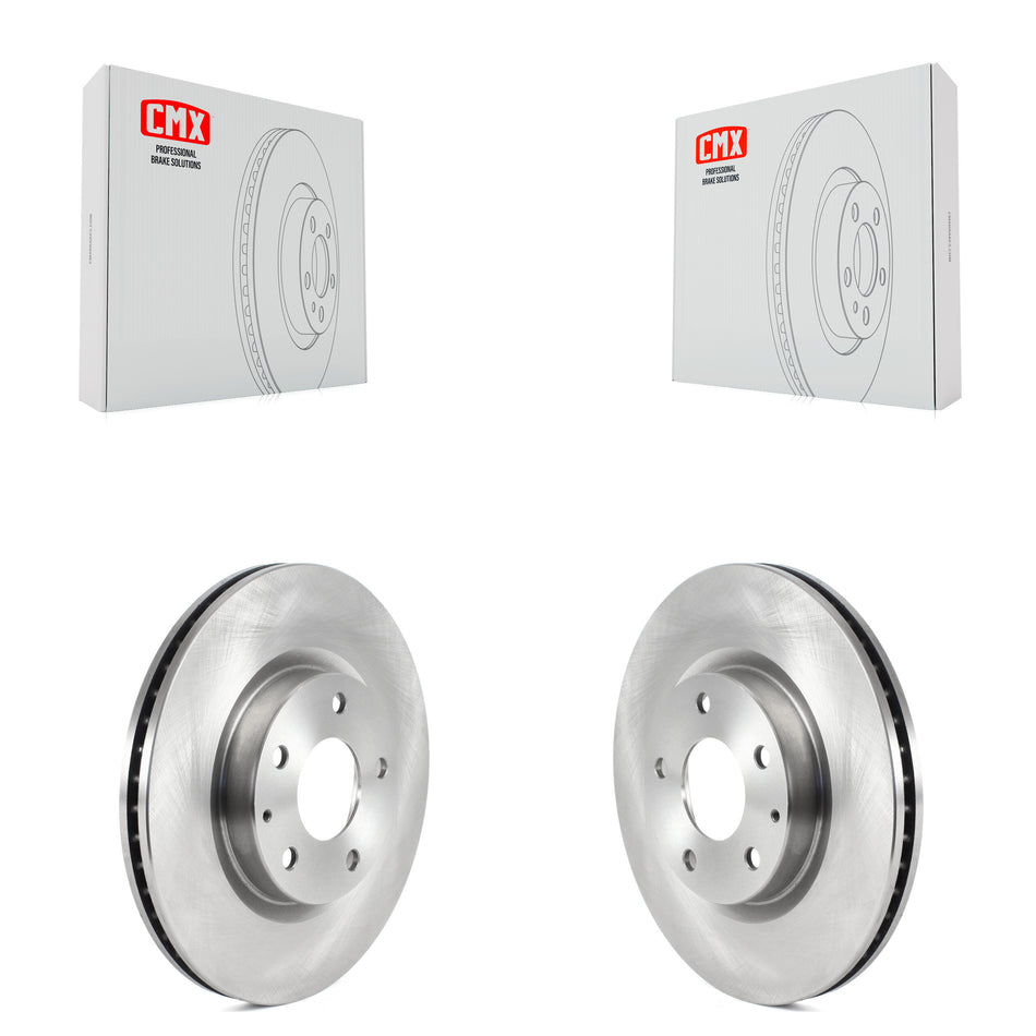 Front Disc Brake Rotors Pair For Mazda 3 CX-30 K8-102302