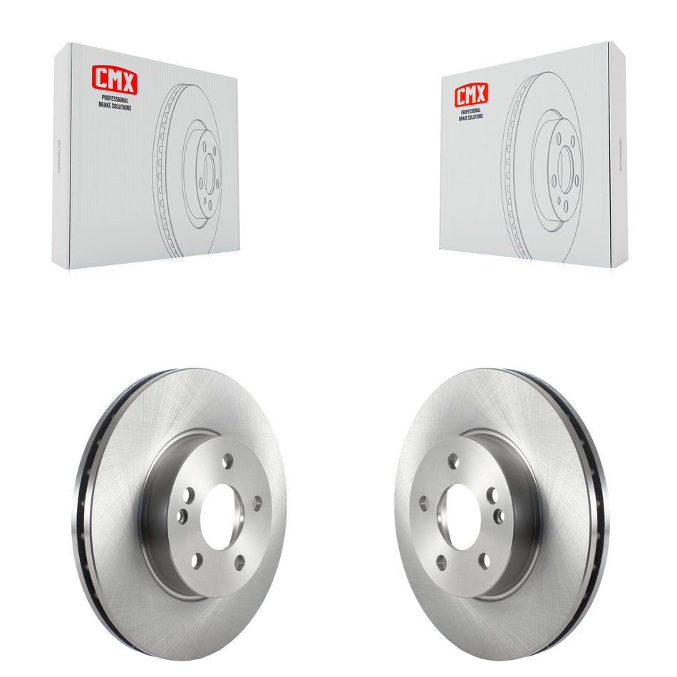 Front Disc Brake Rotors Pair For 2016-2021 Mercedes-Benz Metris K8-102312
