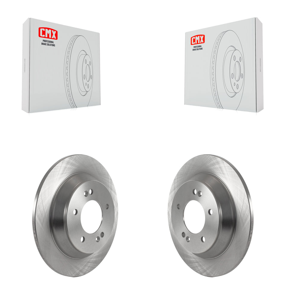 Rear Disc Brake Rotors Pair For Hyundai Kona Kia Soul Seltos K8-102339