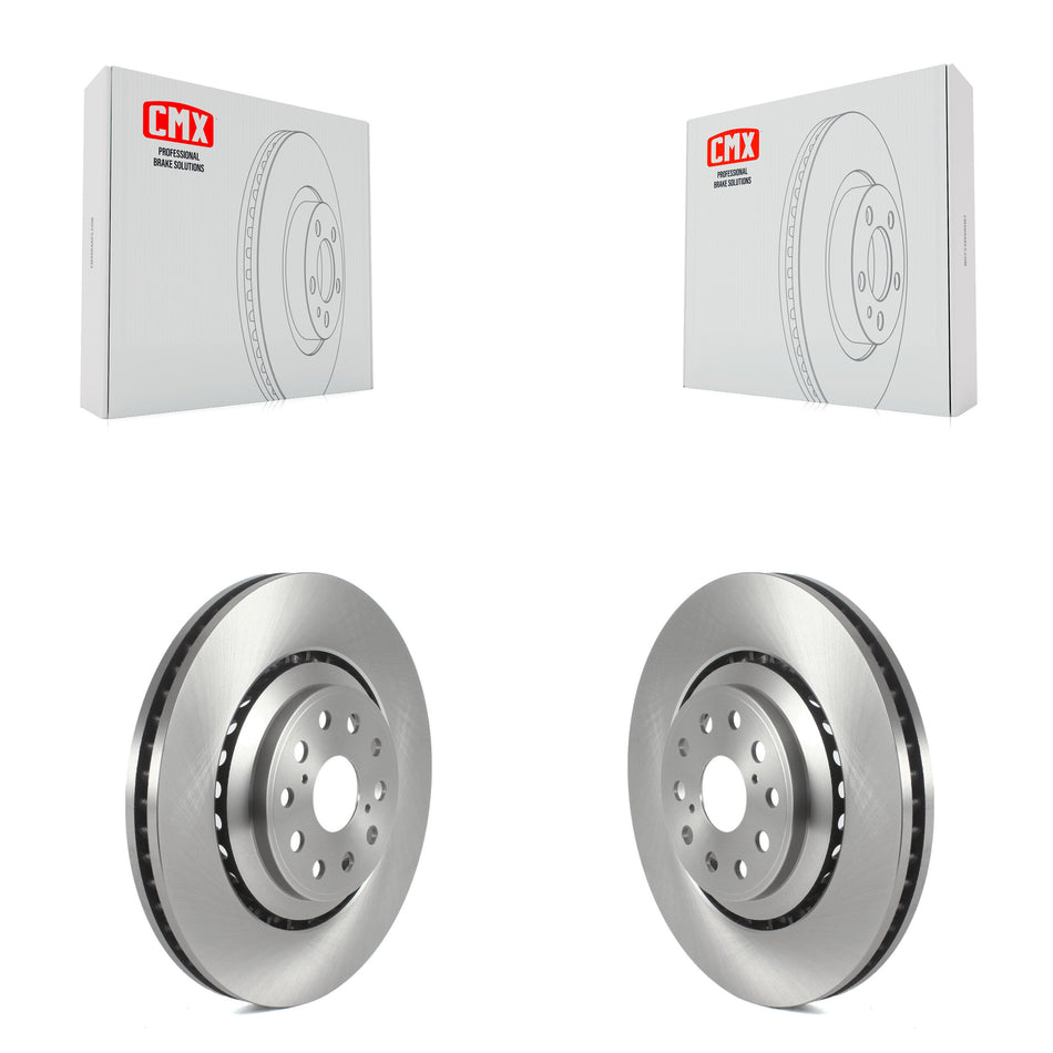 Rear Disc Brake Rotors Pair For Audi A8 Quattro S6 S7 S8 K8-102342