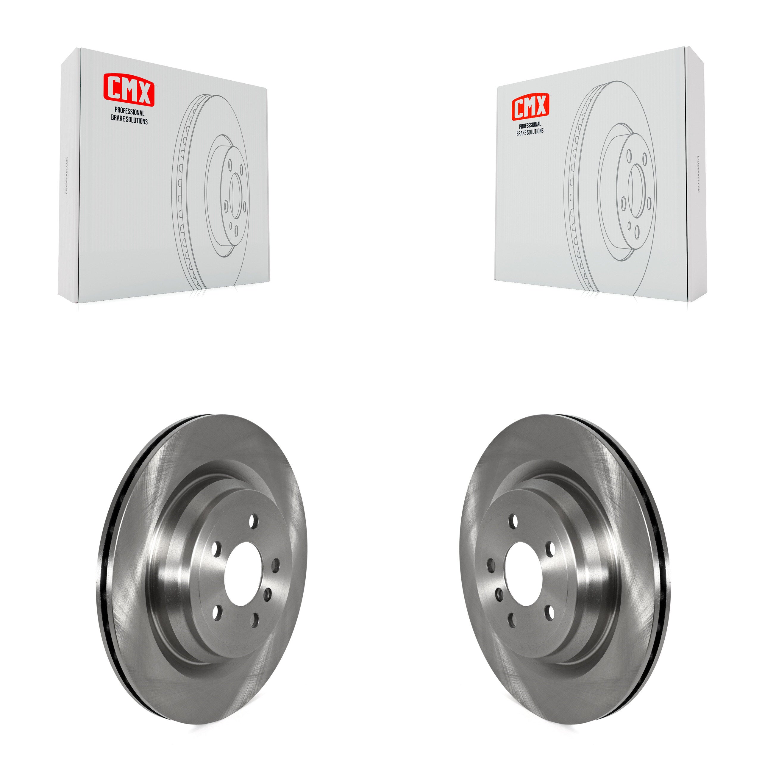 Rear Brake Rotors Pair For Mercedes-Benz ML350 GLE400 GLE350 GLE43 AMG ML400 GLE450 ML550 K8-102346