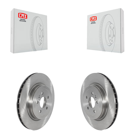 Rear Disc Brake Rotors Pair For Tesla S X K8-102349