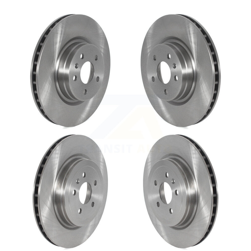 Front Rear Disc Brake Rotors Kit For Tesla S X K8-102367