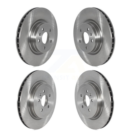 Front Rear Disc Brake Rotors Kit For Tesla S X K8-102367