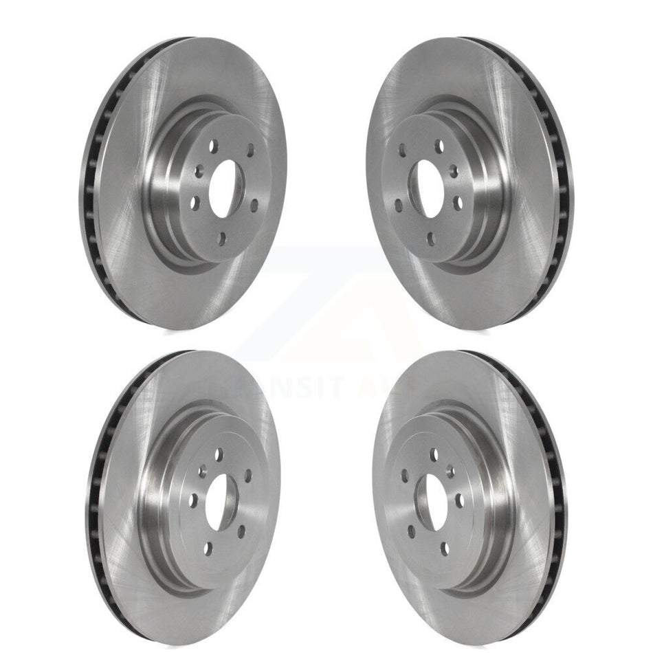 Front Rear Disc Brake Rotors Kit For Tesla S X K8-102367