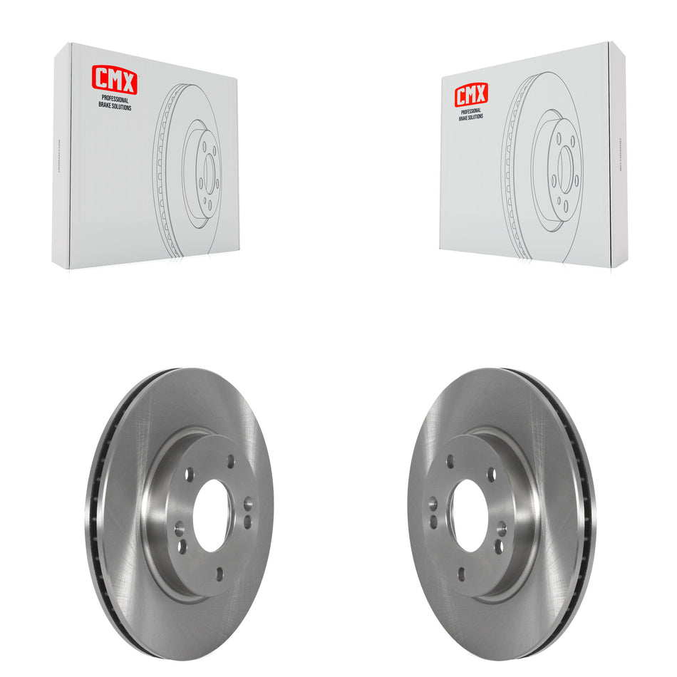 Front Disc Brake Rotors Pair For Kia Niro Hyundai Ioniq K8-102379