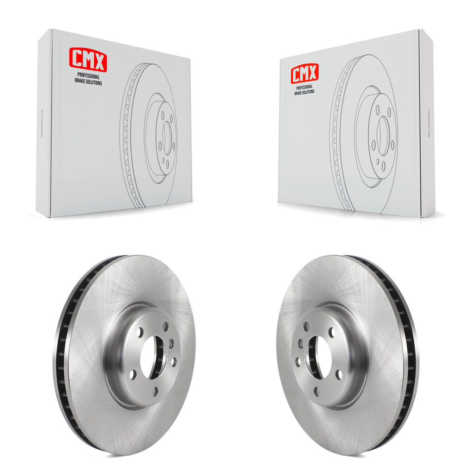 Front Disc Brake Rotors Kit For BMW 528i 535i 550i xDrive 650i 740Li 740i GT Gran Coupe 740Ld ActiveHybrid 7 K8-102383