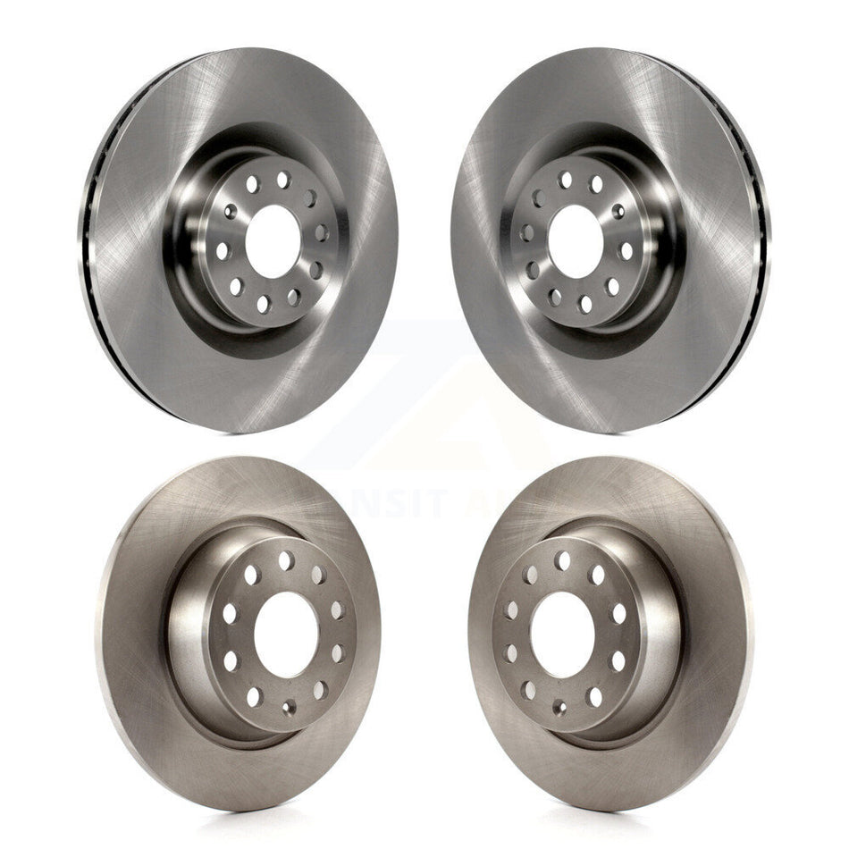 Front Rear Disc Brake Rotors Kit For Volkswagen CC K8-102402