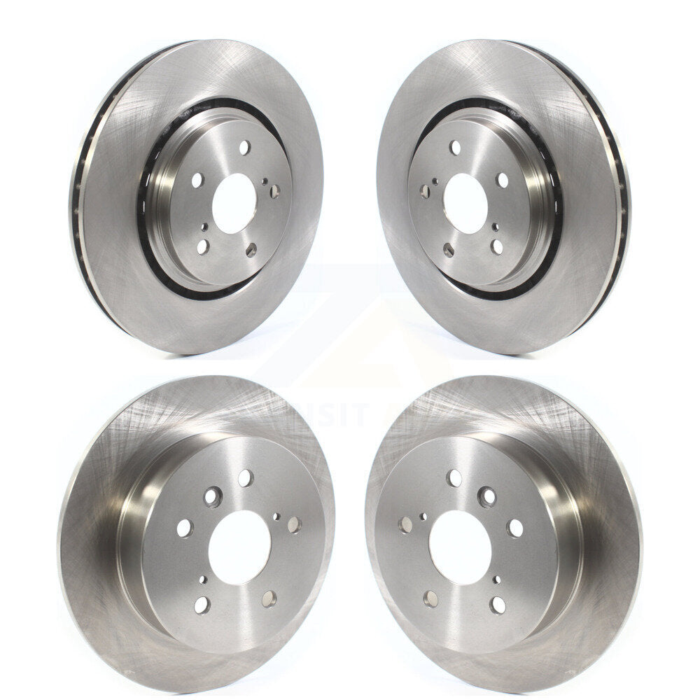 Front Rear Disc Brake Rotors Kit For 2022 Toyota Camry TRD With Manual Parking K8-102413