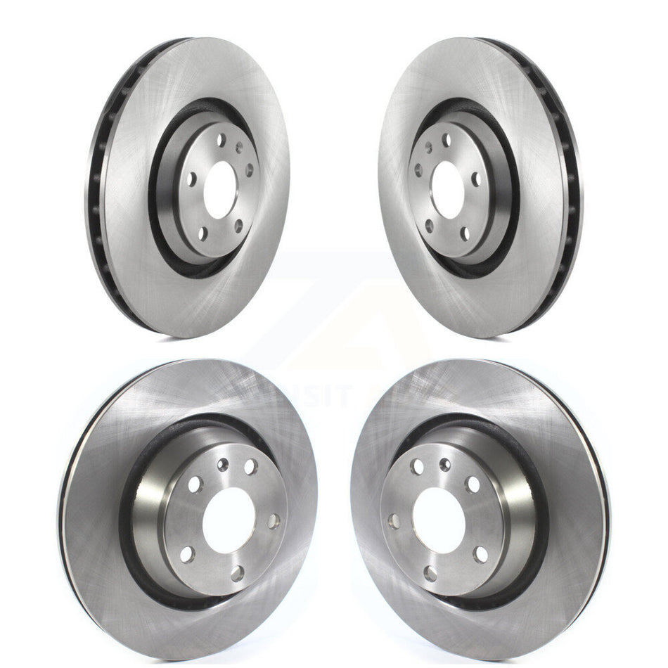 Front Rear Disc Brake Rotors Kit For 2009-2015 Audi TTS Quattro K8-102417