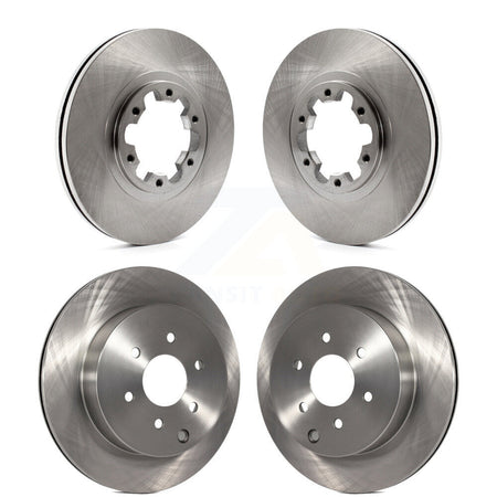 Front Rear Disc Brake Rotors Kit For 2004 Nissan Pathfinder From 08 04 K8-102418