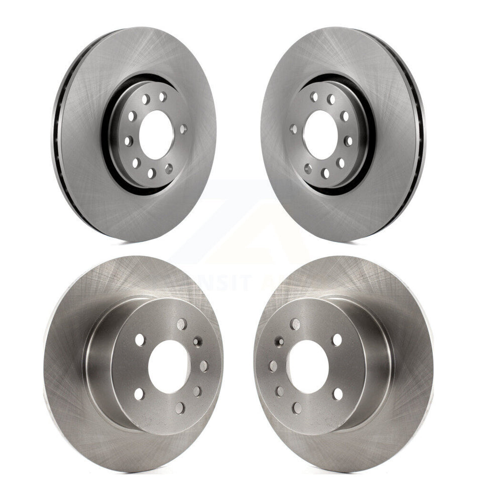 Front Rear Disc Brake Rotors Kit For 1999-2002 Saab 9-3 Viggen K8-102420