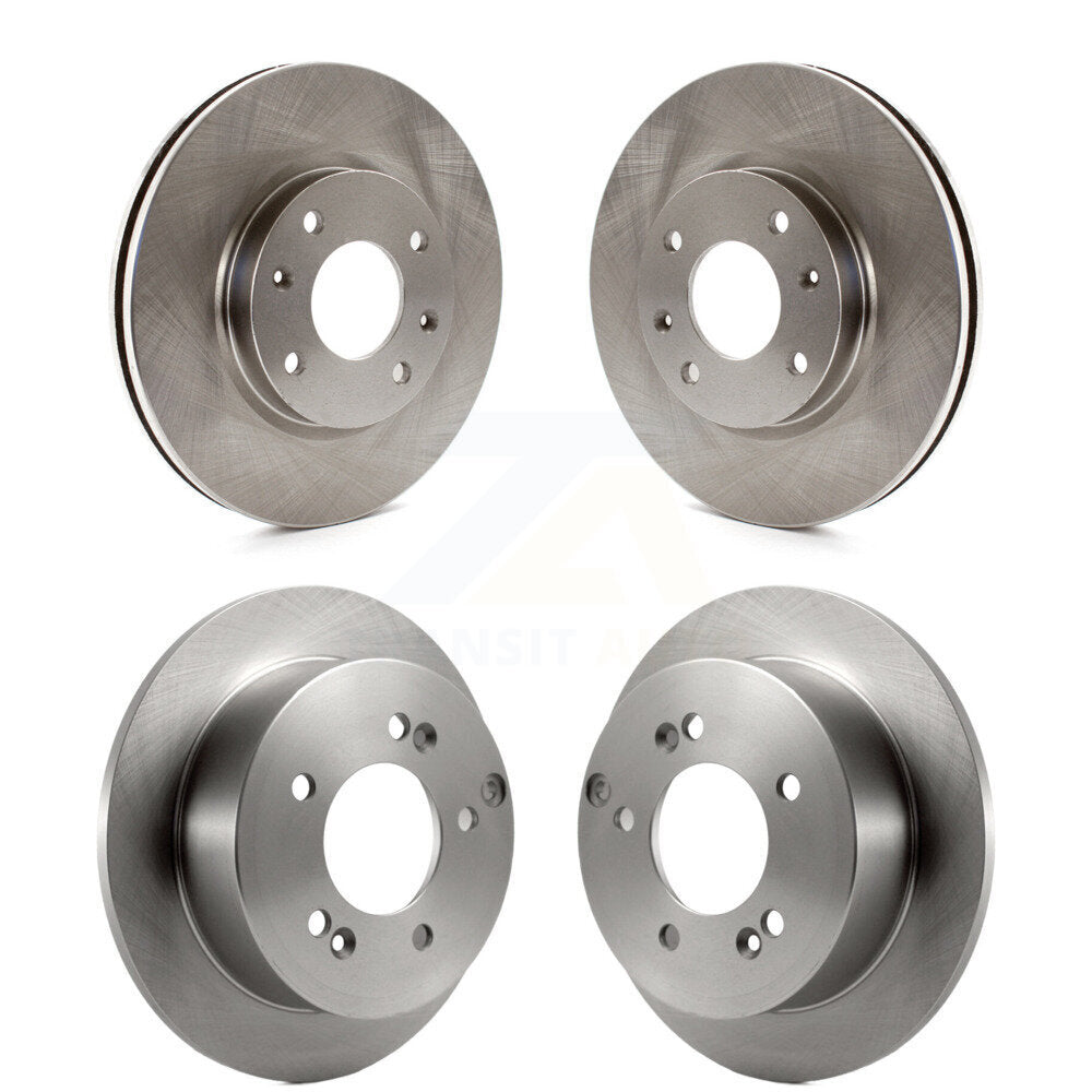 Front Rear Disc Brake Rotors Kit For 2005 Kia Magentis From 10 05 K8-102421