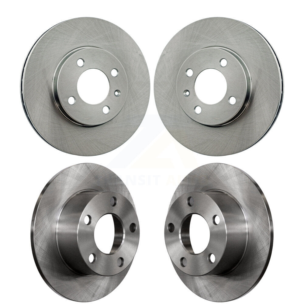 Front Rear Disc Brake Rotors Kit For 1997 Volkswagen Passat 1.9L K8-102422