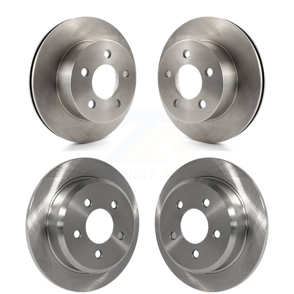 Front Rear Disc Brake Rotors Kit For Jeep Grand Wagoneer K8-102427