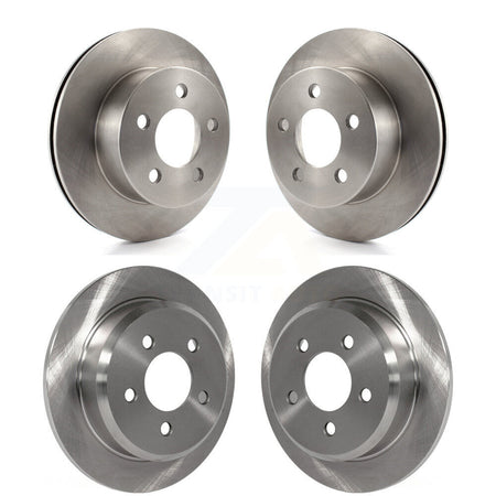 Front Rear Disc Brake Rotors Kit For Jeep Grand Wagoneer K8-102427