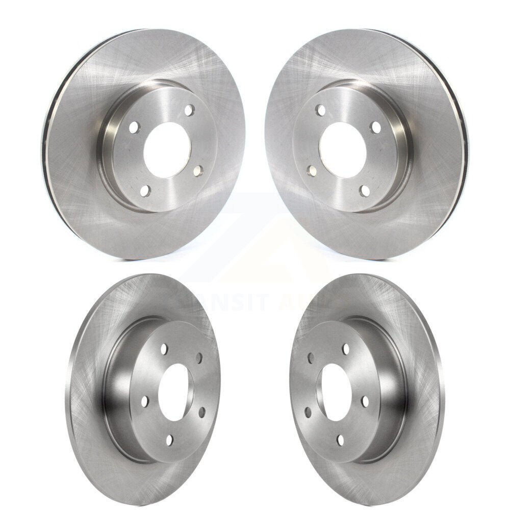 Front Rear Disc Brake Rotors Kit For 2021-2025 Nissan Kicks S K8-102428