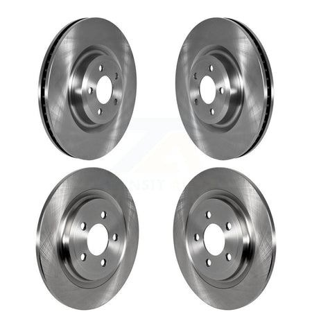 Front Rear Disc Brake Rotors Kit For Ford Explorer 2.3L K8-102435