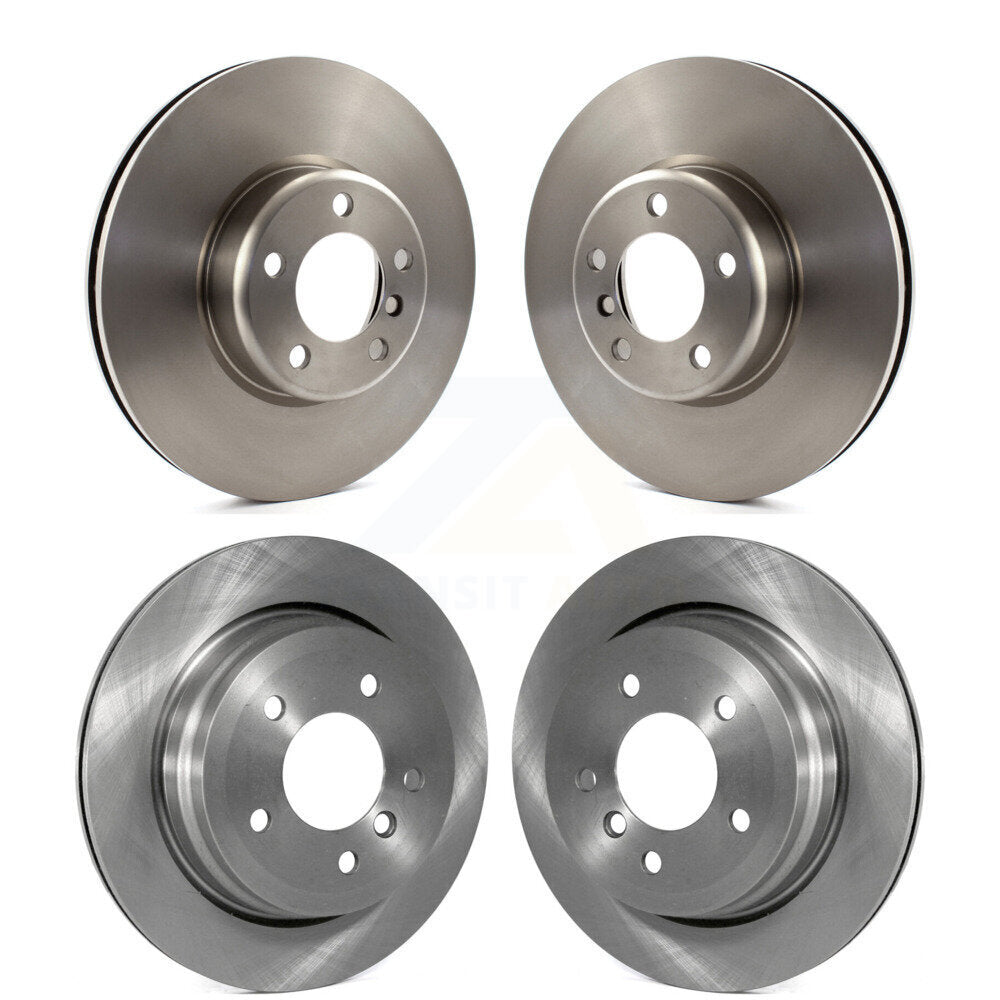 Front Rear Disc Brake Rotors Kit For 2013 BMW 328i With 340mm Diameter Rotor K8-102439