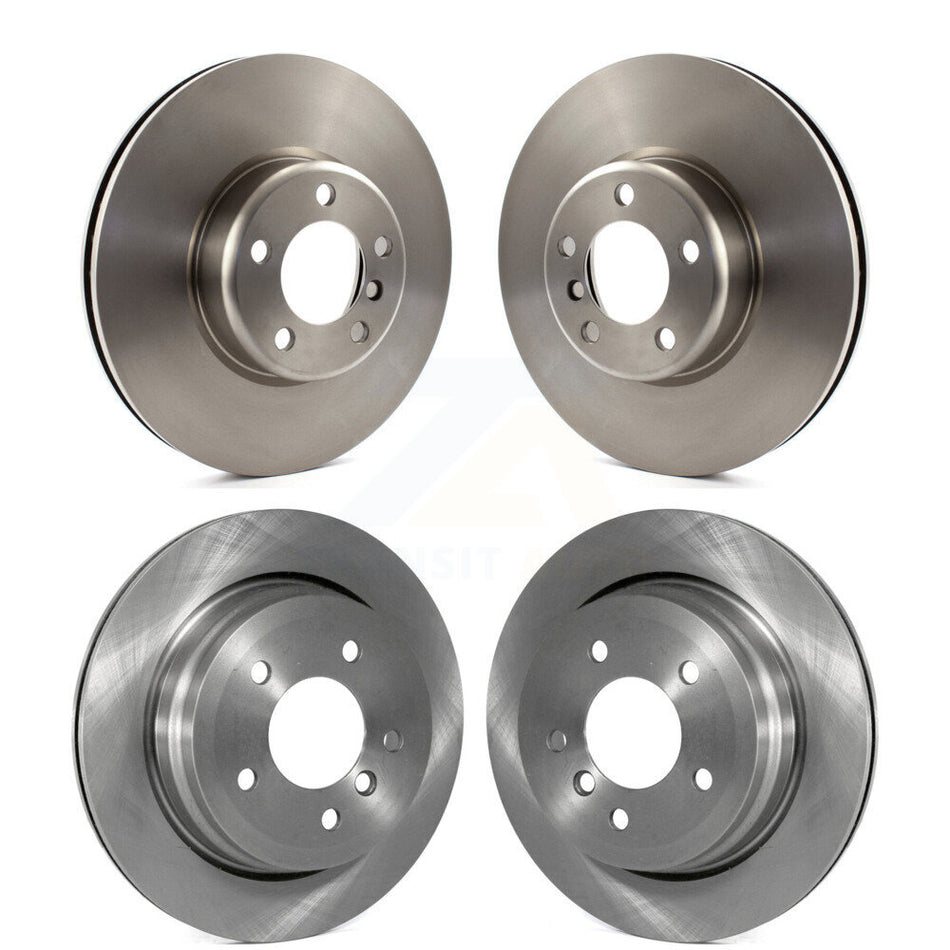 Front Rear Disc Brake Rotors Kit For 2013 BMW 328i With 340mm Diameter Rotor K8-102439