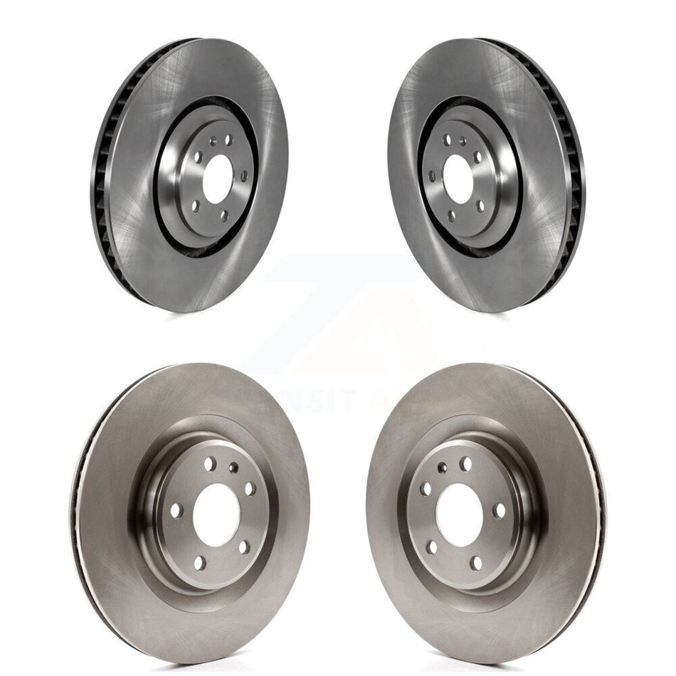 Front Rear Disc Brake Rotors Kit For Audi SQ5 A8 Quattro K8-102444