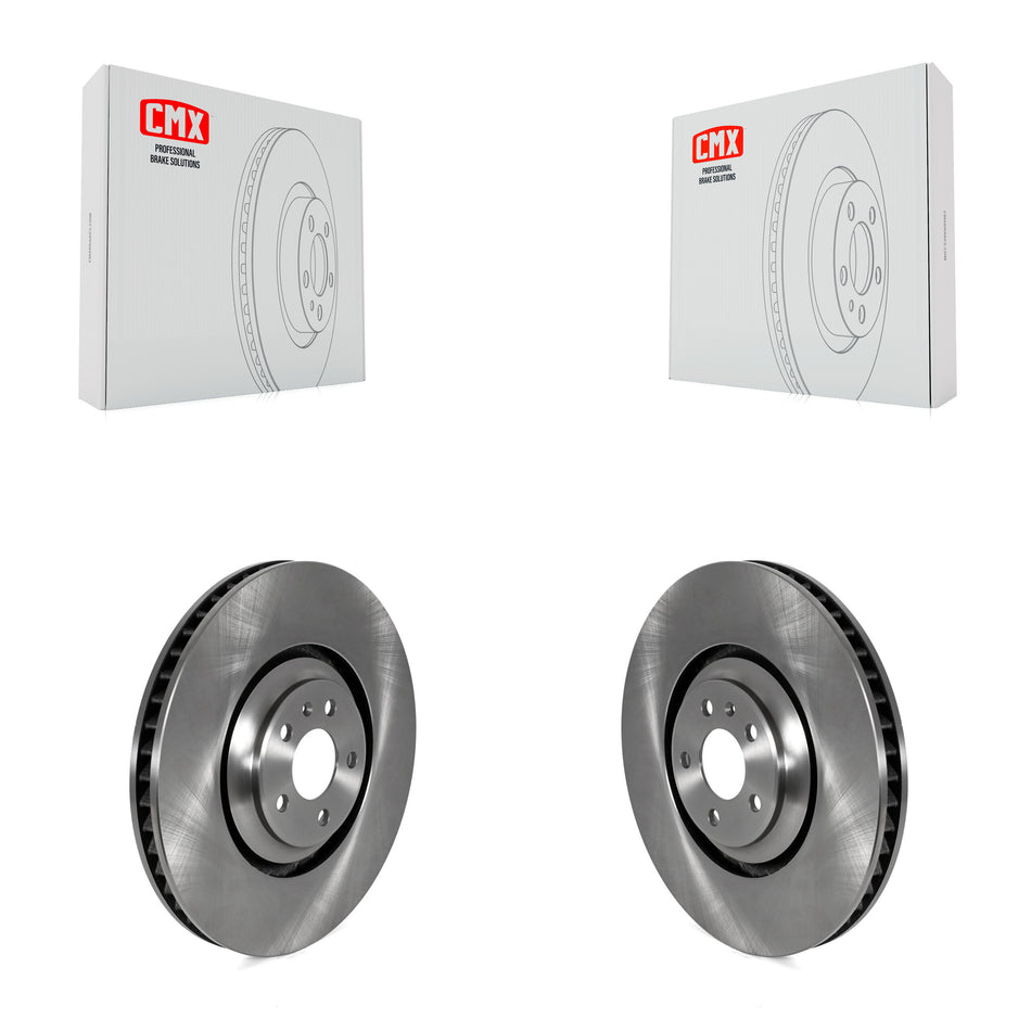 Front Disc Brake Rotors Pair For Audi SQ5 A8 Quattro K8-102448