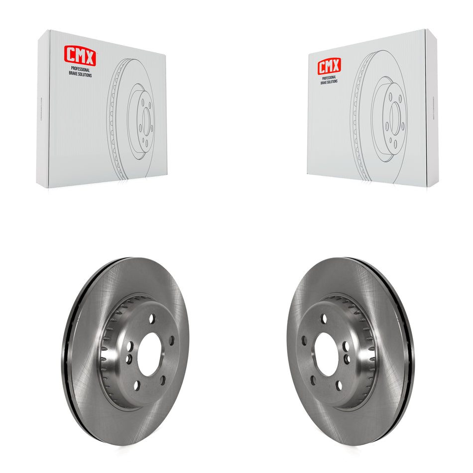 Rear Disc Brake Rotors Pair For Mercedes-Benz C300 E300 C400 E350 C350e K8-102452