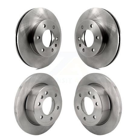 Front Rear Disc Brake Rotors Kit For Mercedes-Benz Sprinter 2500 3500 Freightliner 1500 K8-102470