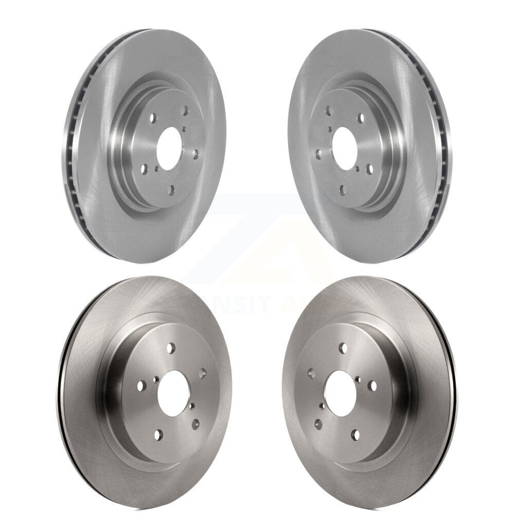 Front Rear Disc Brake Rotors Kit For Subaru Outback WRX Legacy K8-102474