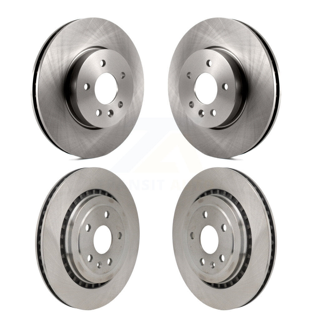 Front Rear Disc Brake Rotors Kit For Cadillac ATS V K8-102480