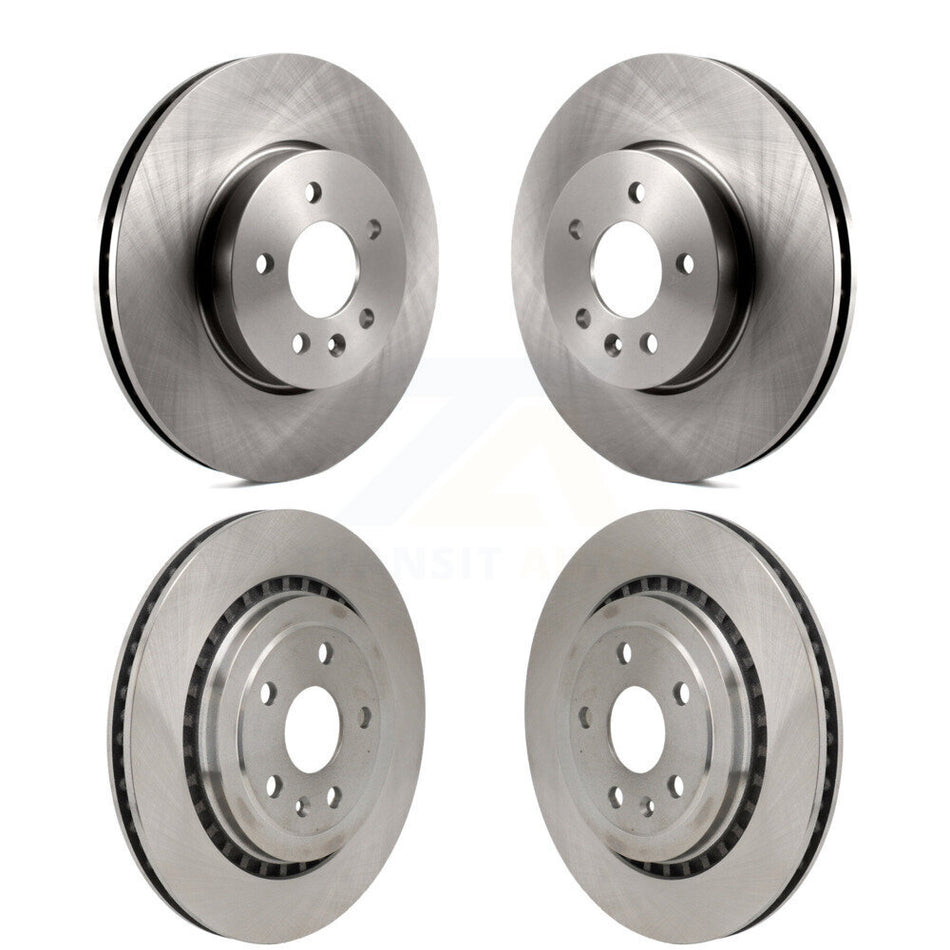 Front Rear Disc Brake Rotors Kit For Cadillac ATS V K8-102480