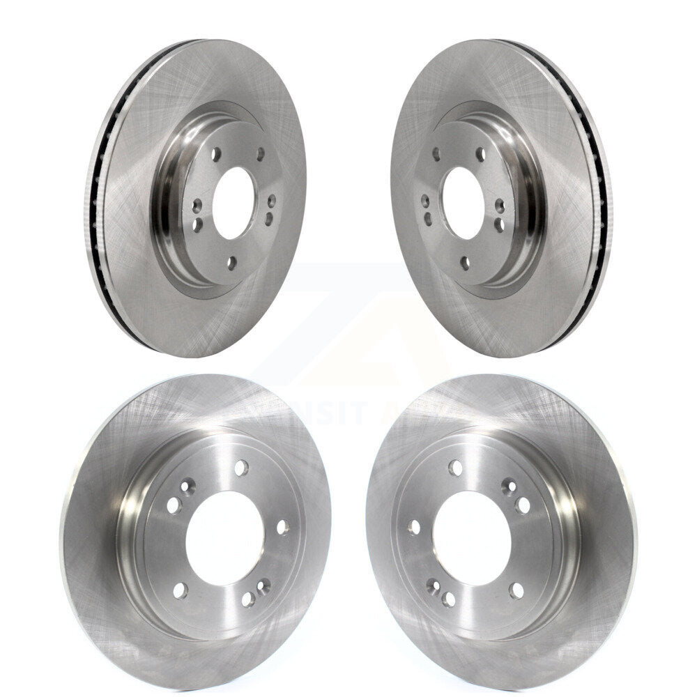 Front Rear Disc Brake Rotors Kit For Hyundai Elantra K8-102486