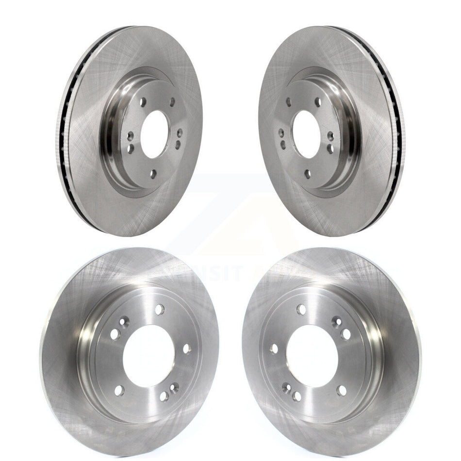 Front Rear Disc Brake Rotors Kit For Hyundai Elantra K8-102486