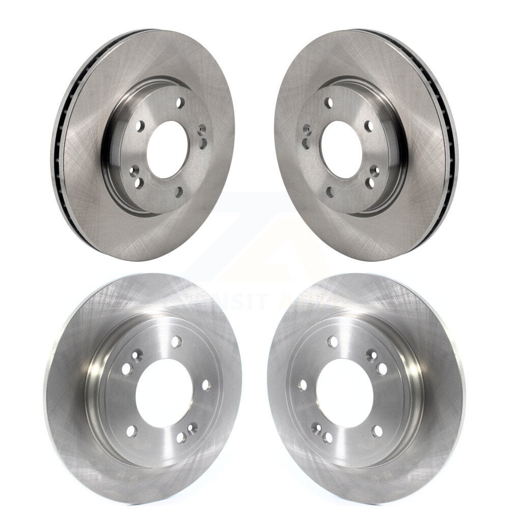 Front Rear Disc Brake Rotors Kit For Hyundai Elantra K8-102487