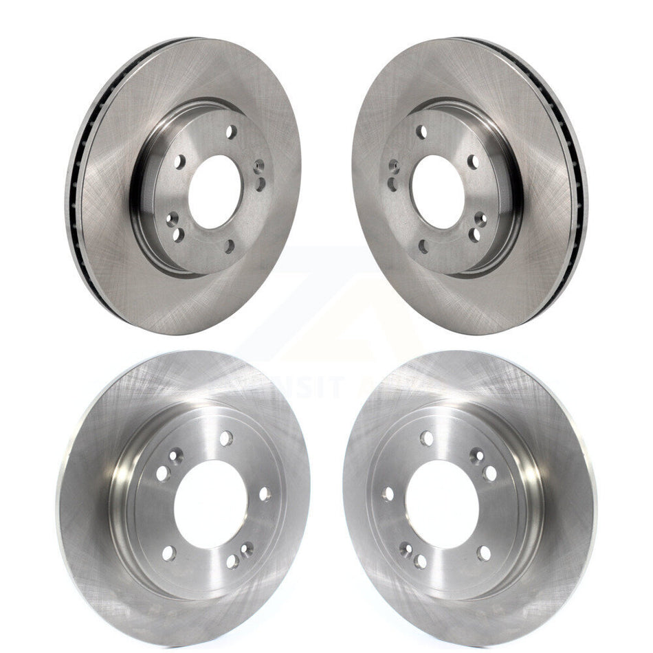 Front Rear Disc Brake Rotors Kit For Hyundai Elantra K8-102487