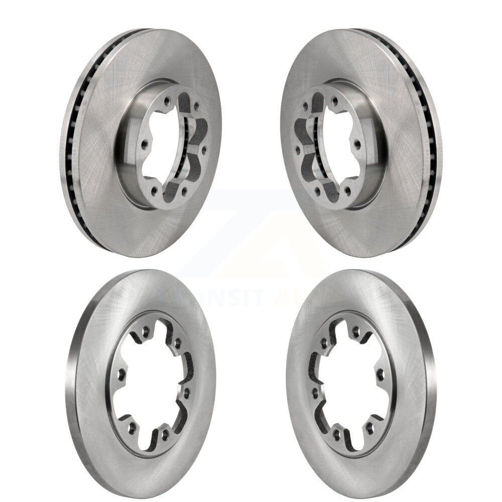 Front Rear Disc Brake Rotors Kit For Ford Transit-250 Transit-350 Transit-150 HD K8-102489