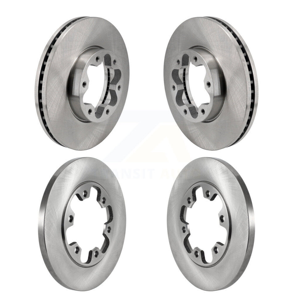 Front Rear Disc Brake Rotors Kit For Ford Transit-250 Transit-350 Transit-150 HD K8-102489