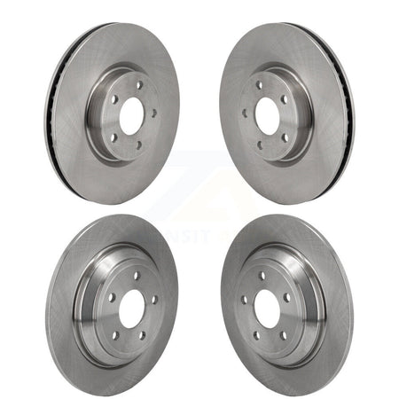 Front Rear Disc Brake Rotors Kit For Ford Escape Bronco Sport Lincoln Corsair K8-102491