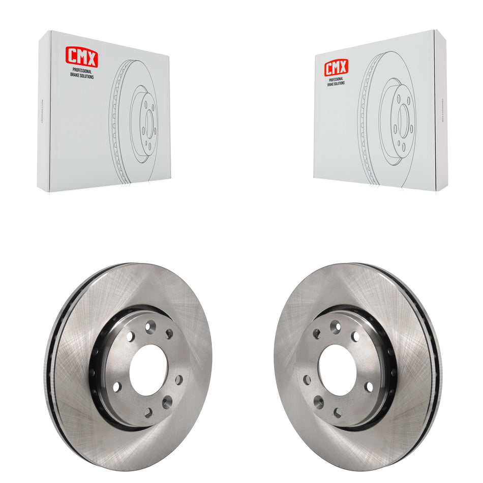 Front Disc Brake Rotors Pair For Nissan Kicks Sentra K8-102495