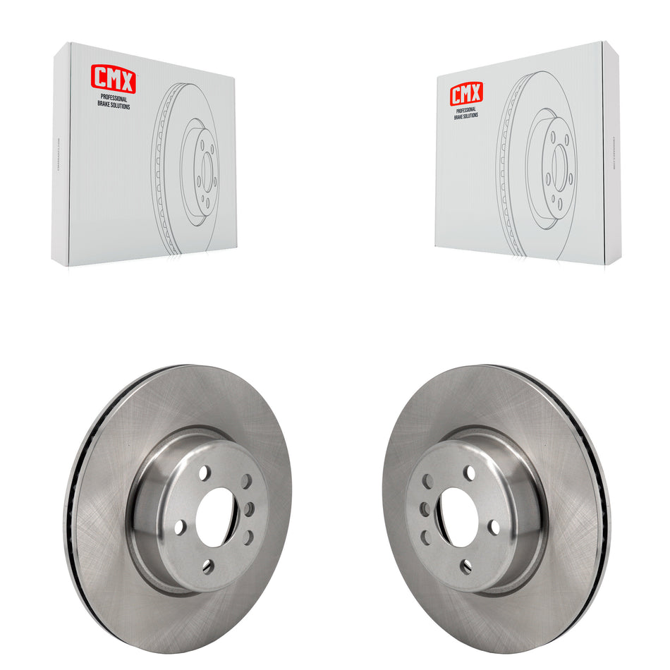 Front Disc Brake Rotor Pair For BMW X3 330i xDrive X4 330e Toyota GR Supra Z4 430i 230i GT K8-102496