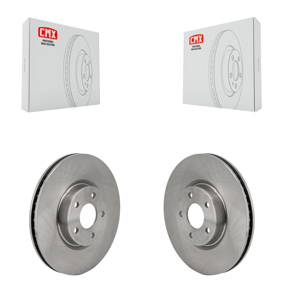 Front Disc Brake Rotors Pair For Ford Escape Bronco Sport Lincoln Corsair K8-102498