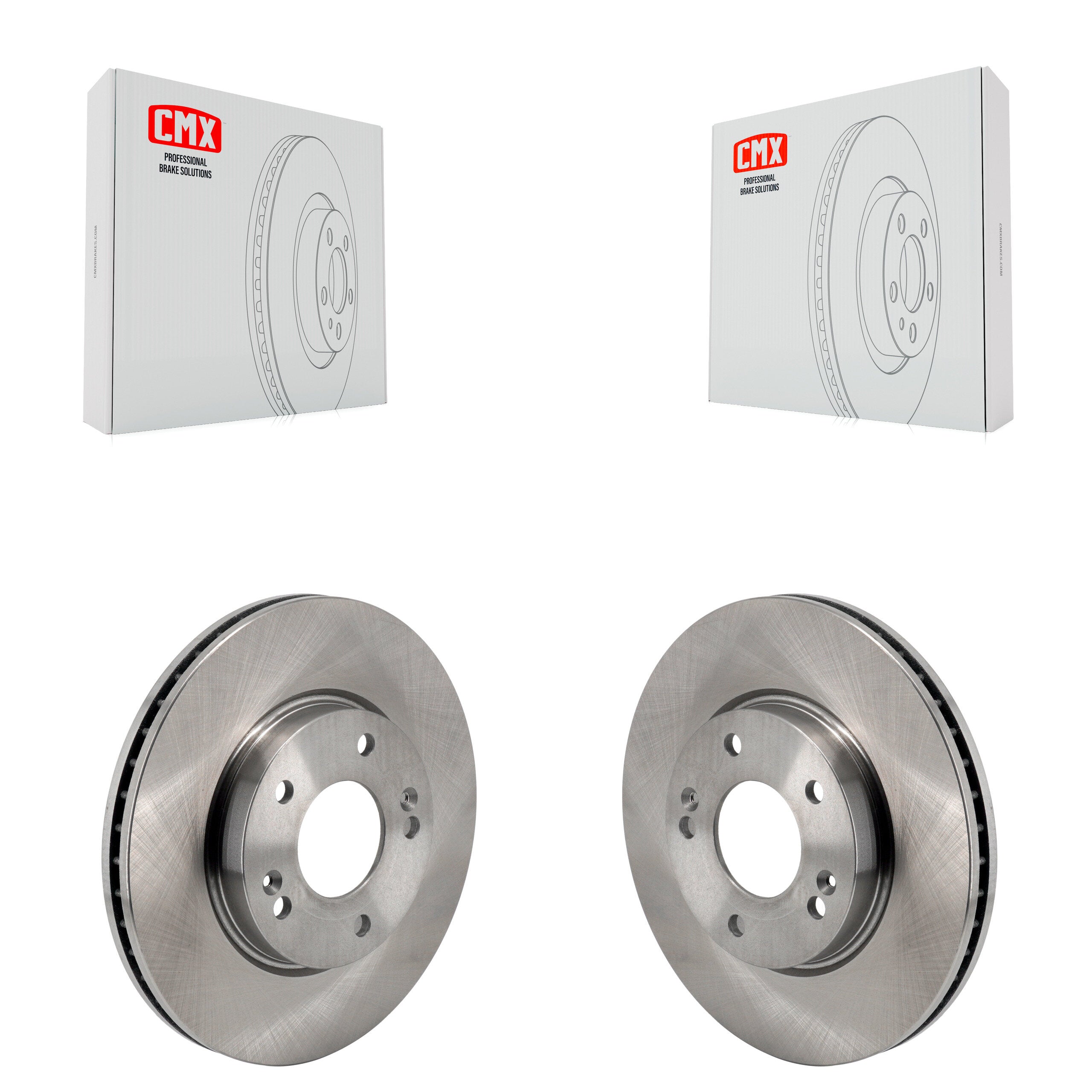 Front Disc Brake Rotors Pair For Hyundai Elantra K8-102502