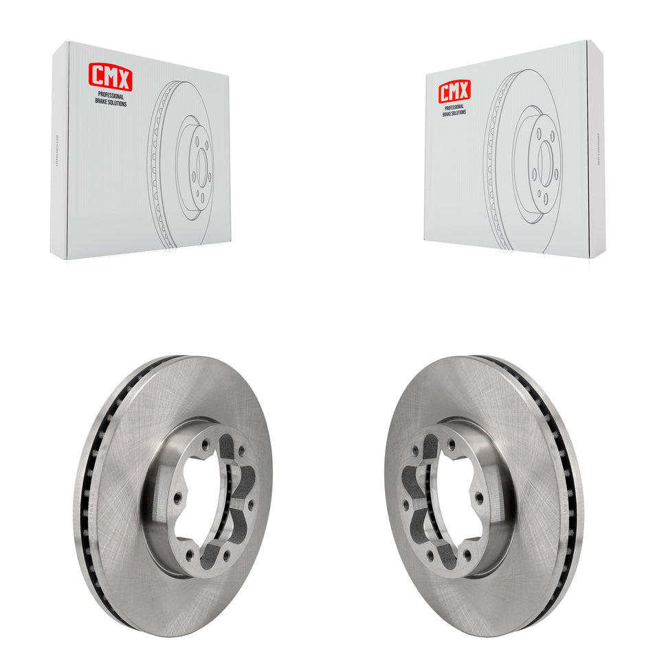 Front Disc Brake Rotors Pair For 2020-2023 Ford Transit-250 Transit-350 Transit-150 HD K8-102504