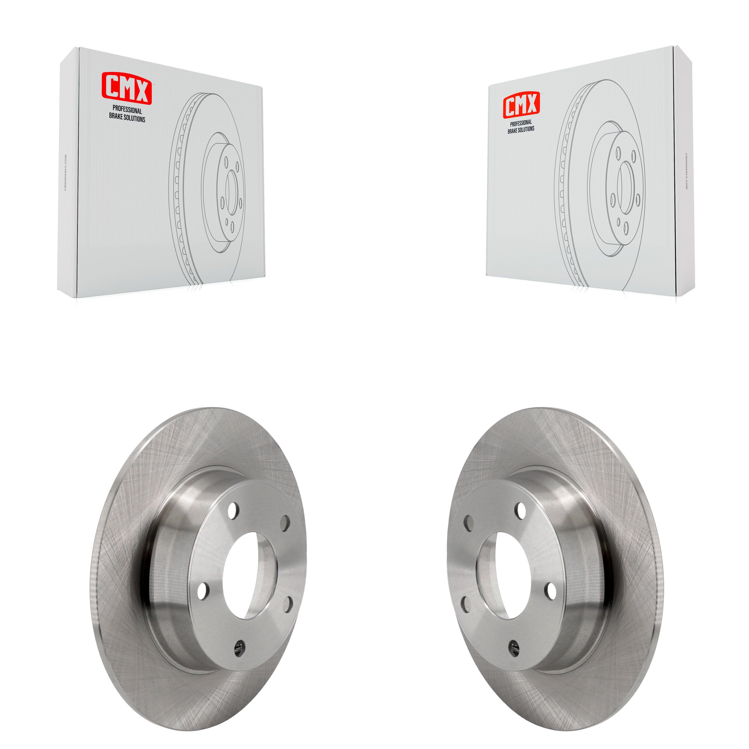Rear Disc Brake Rotors Pair For Nissan Sentra K8-102505