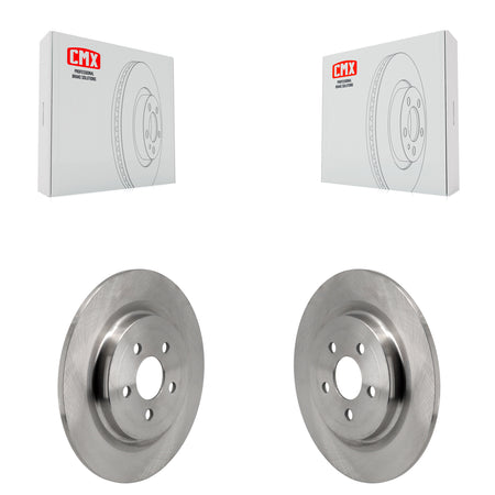 Rear Disc Brake Rotors Pair For 2021-2023 Ford Mustang Mach-E K8-102508