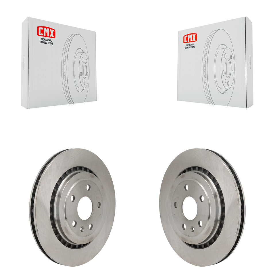 Rear Disc Brake Rotors Pair For Chevrolet Camaro Cadillac ATS K8-102511