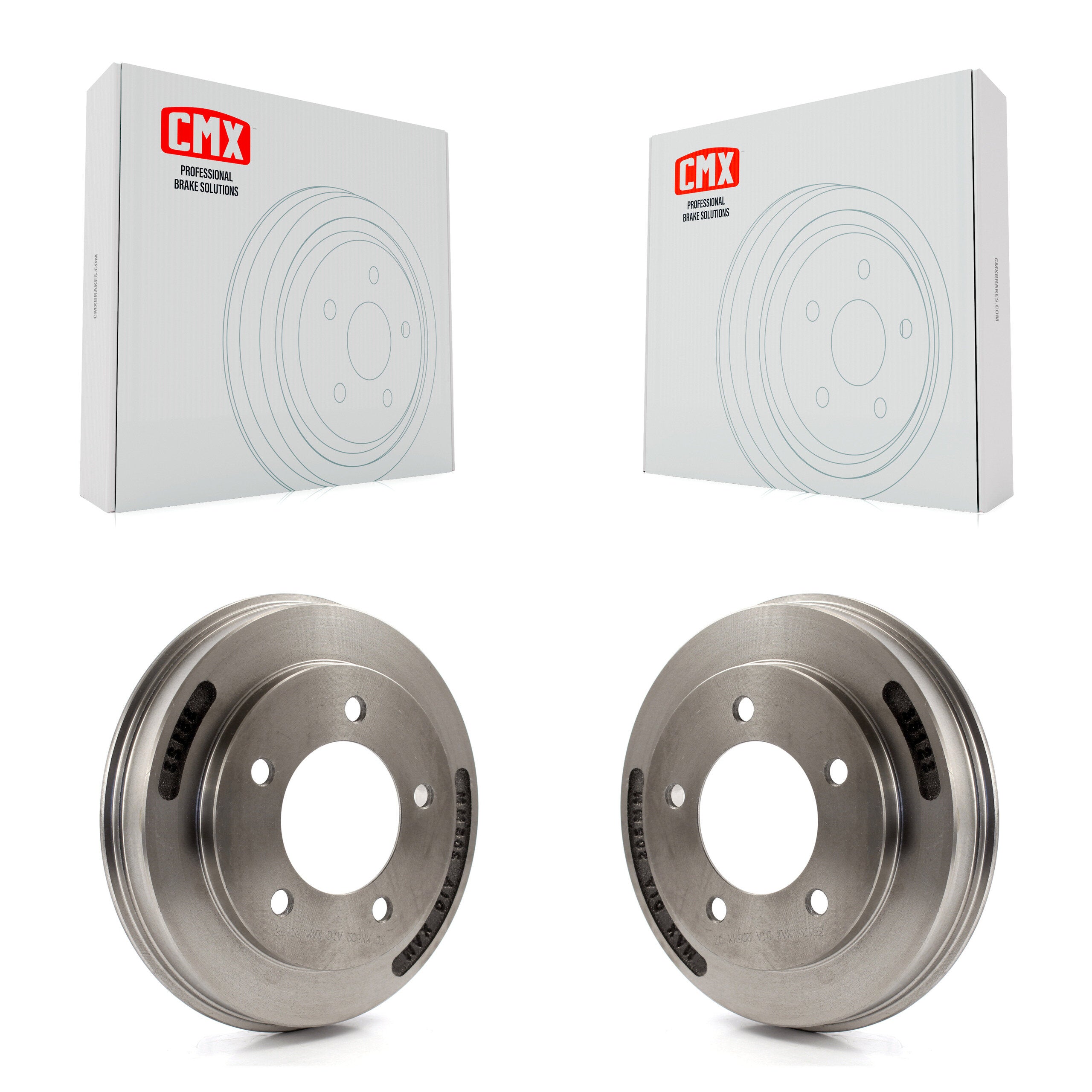 Rear Brake Drums Pair For Mitsubishi Lancer K8-102520