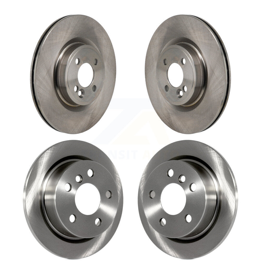 Front Rear Brake Rotors Kit For 2015 Mini Cooper 2.0L 1.5L With 316mm Diameter Rotor K8-102526