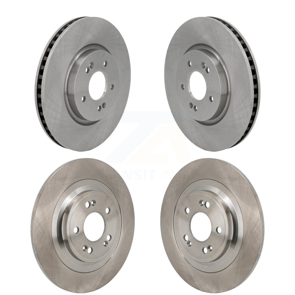 Front Rear Disc Brake Rotors Kit For Hyundai Ioniq 5 Kia EV6 6 K8-102536
