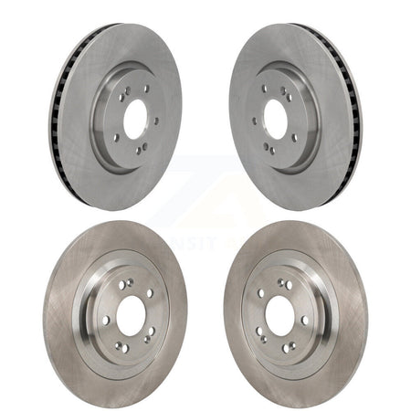 Front Rear Disc Brake Rotors Kit For Hyundai Ioniq 5 Kia EV6 6 K8-102536